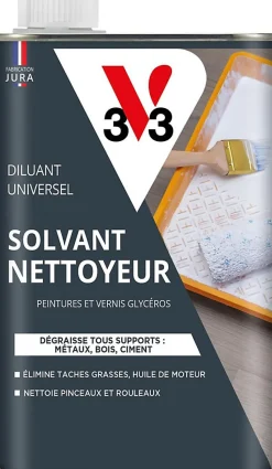 Solvant nettoyeur diluant universel V33 500 ml
