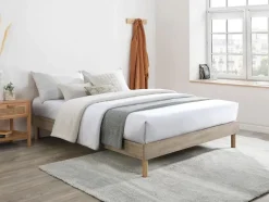 Sommier à lattes 140 x 190 cm - Naturel clair - MUCHIGAN de YSMÉE