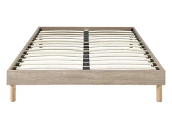 Sommier à lattes 140 x 190 cm - Naturel clair - MUCHIGAN de YSMÉE