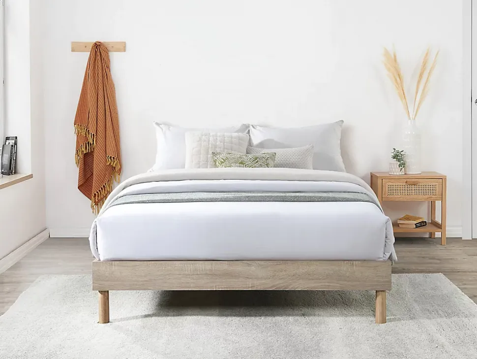 Sommier à lattes 140 x 190 cm - Naturel clair - MUCHIGAN de YSMÉE