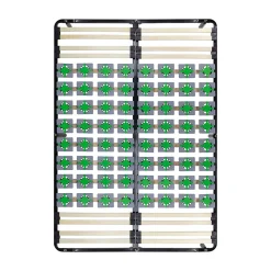 Sommier à Lattes Avec Plots De Soutien 140x200 Cm Avec Pieds