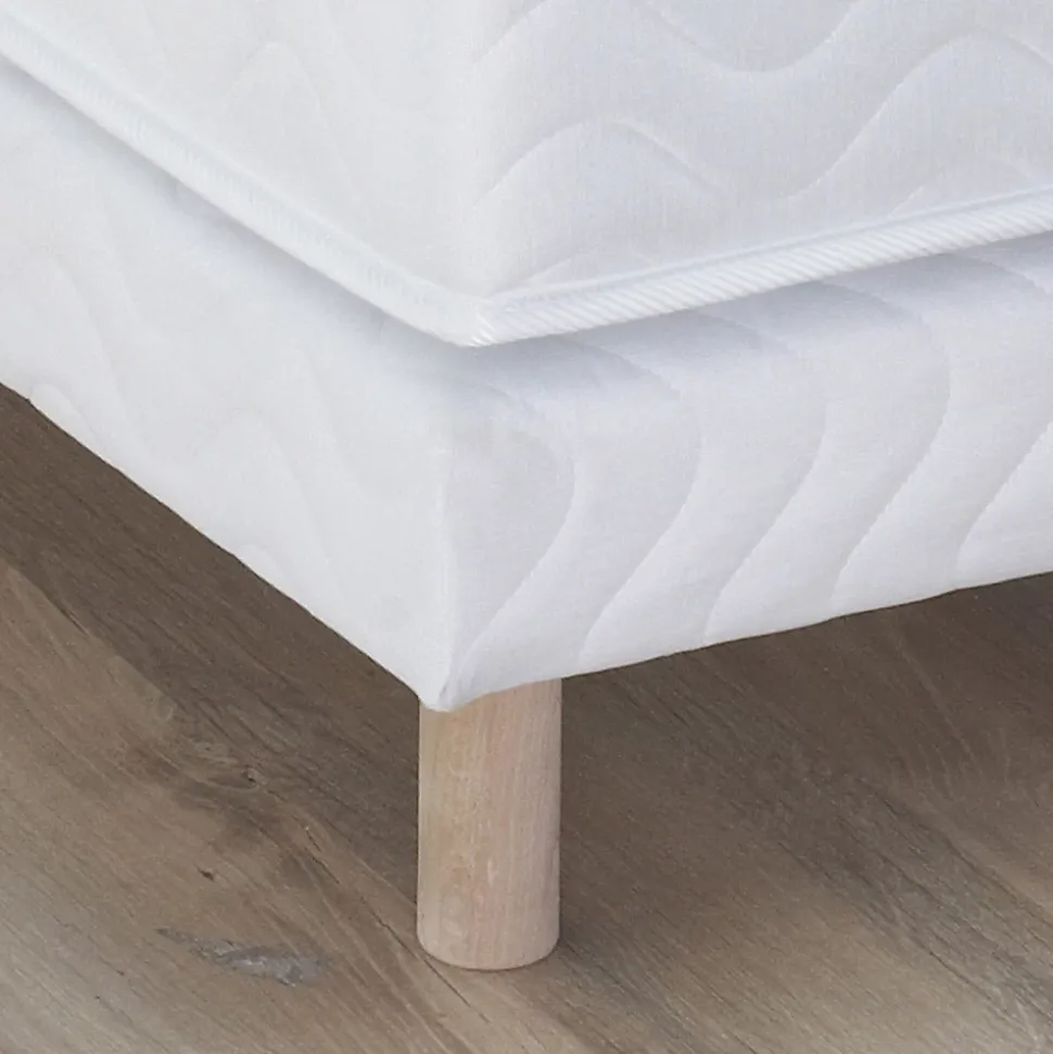 Sommier à lattes blanc 140x190