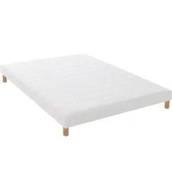 Sommier à lattes blanc 140x190