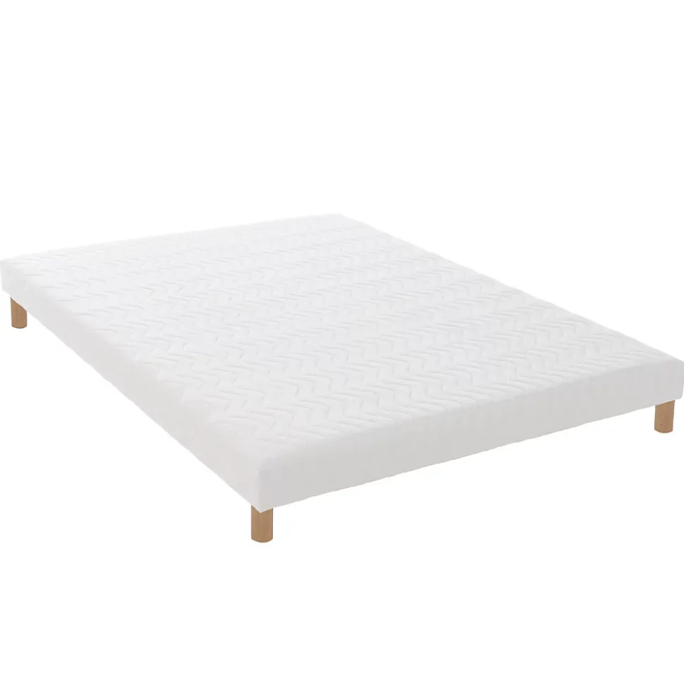 Sommier à lattes blanc 140x190