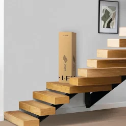 Sommier à Lattes En Acier Avec Bande Stabilisatrice Noir 160x200 Cm Sans Pieds