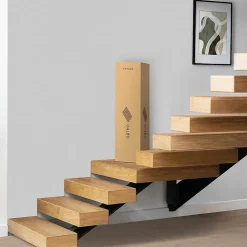 Sommier à Lattes En Acier Avec Bande Stabilisatrice Noir 180x200 Cm Avec Pieds