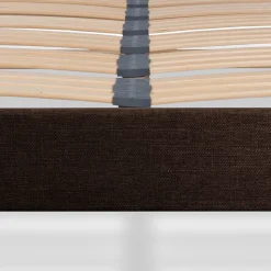 Sommier à lattes en bois Lumière 140x190 cm Coloris Marron Livré en kit