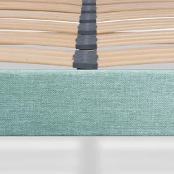 Sommier à lattes en bois Lumière 160x200 cm Coloris Vert pastel Livré en kit