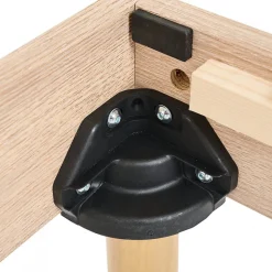 Sommier à lattes en kit 160x200 cm avec pieds