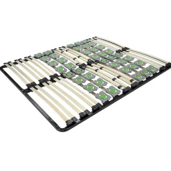 Sommier à Lattes Ergonomique Avec Plots De Soutien 160x200 Cm