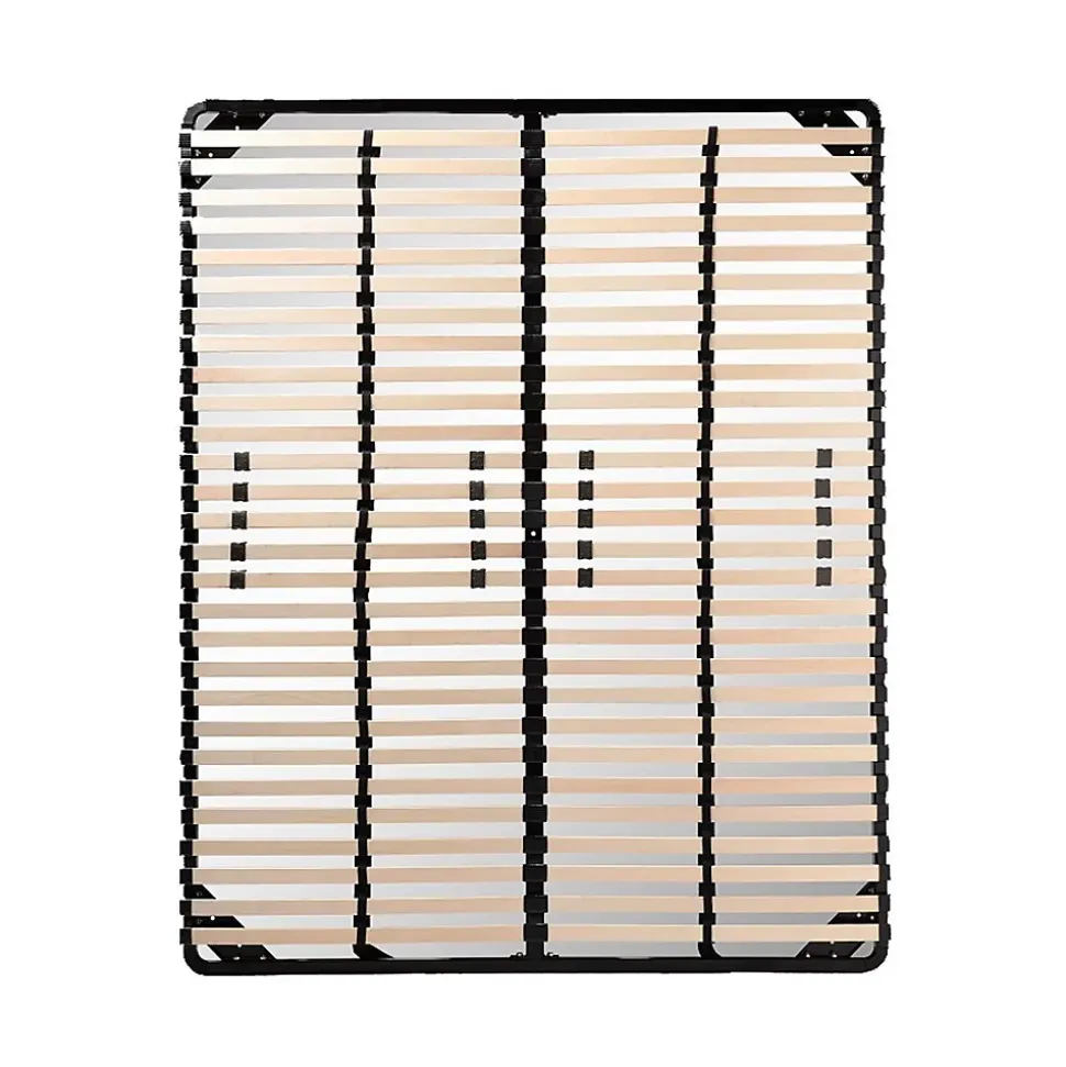 Sommier à lattes multiplis résistant fermeté réglable 160X200 cm