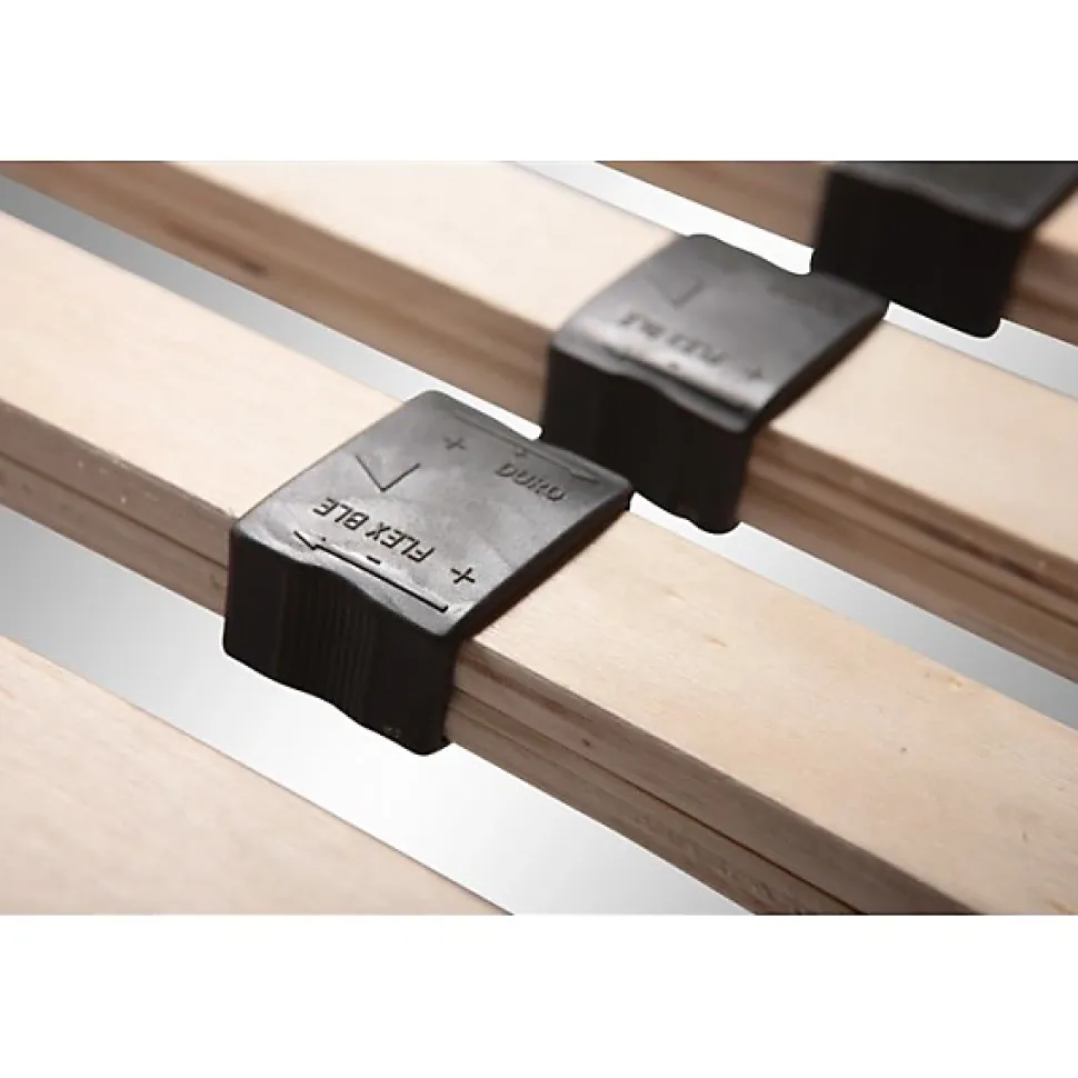 Sommier à lattes multiplis résistant fermeté réglable 160X200 cm