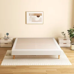 Sommier à Lattes 140x200 cm, 9 pieds, 2x14 lattes