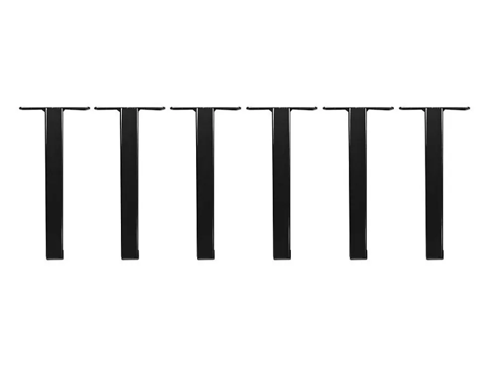 Sommier cadre à lattes 140 x 190 cm - 2 x 15 lattes - 3 zones soutien lombaire renforcé - Avec pied - Noir - CERRISI de YSMÉE