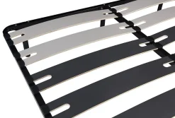 Sommier cadre a lattes Patrick - 140x190x29 cm - montage rapide et facile - soutien solide - confort optimal - design moderne