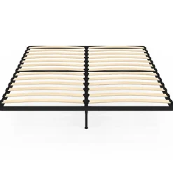 Sommier cadre métal à lattes fixe 140 x 190 cm