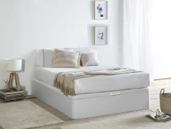 Sommier coffre 160 x 200 cm - Blanc mat - HESTIA de YSMÉE