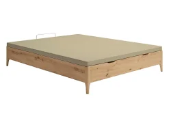 Sommier coffre 140 x 190 cm - Naturel clair - VEONA de YSMÉE