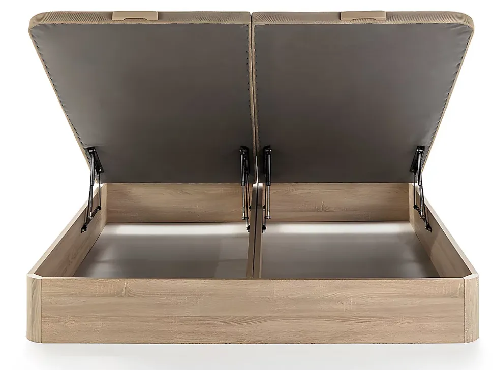 Sommier coffre 180 x 200 cm - Naturel clair - HESTIA de YSMÉE