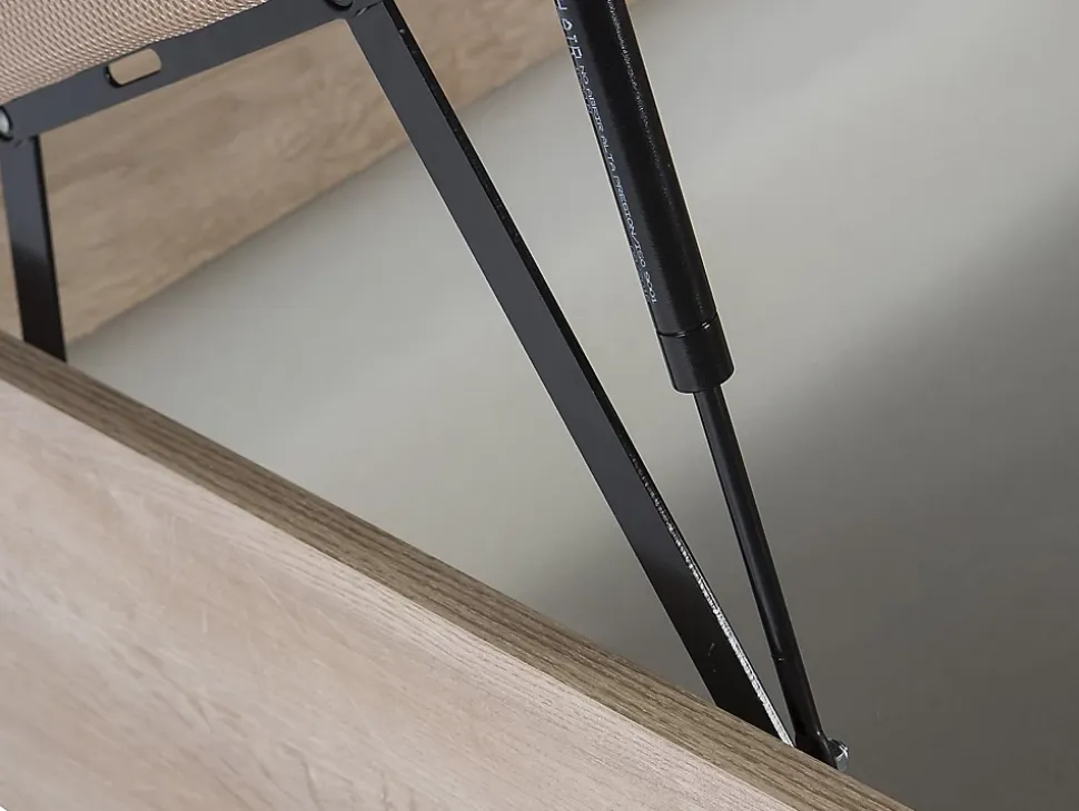 Sommier coffre 180 x 200 cm - Naturel clair - HESTIA de YSMÉE