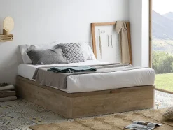 Sommier coffre 140 x 190 cm - Naturel clair - HESTIA de YSMÉE