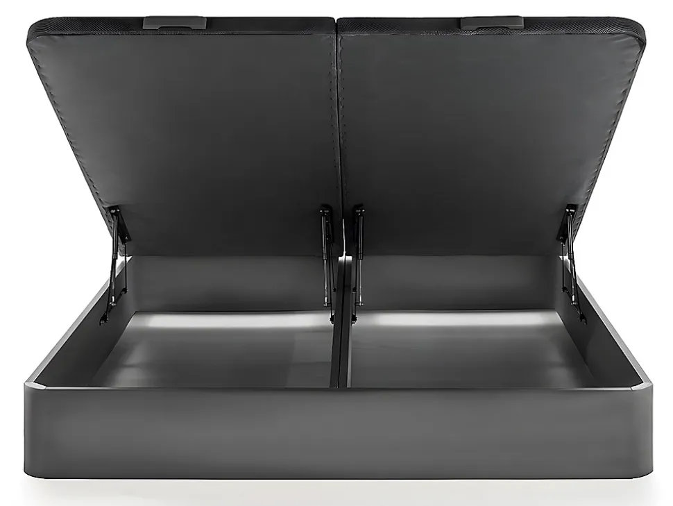 Sommier coffre 180 x 200 cm - Noir mat - HESTIA de YSMÉE