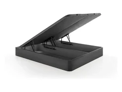 Sommier coffre 180 x 200 cm - Noir mat - HESTIA de YSMÉE