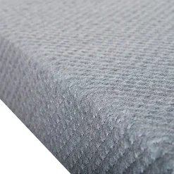 Sommier en bois Tapissier Kit 90x200 cm Coloris Gris ciment Livré en kit