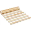 Sommier en pin massif, 15 lattes sans cadre, couchage 100 x 200 cm