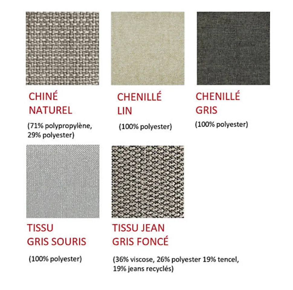 Sommier Epeda CONFORT MEDIUM DECO NATURE 140x200 Gris souris Lattes