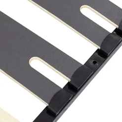 Sommier Ergonomique à Lattes Avec Zone Lombaire Renforcée 80x200 Cm