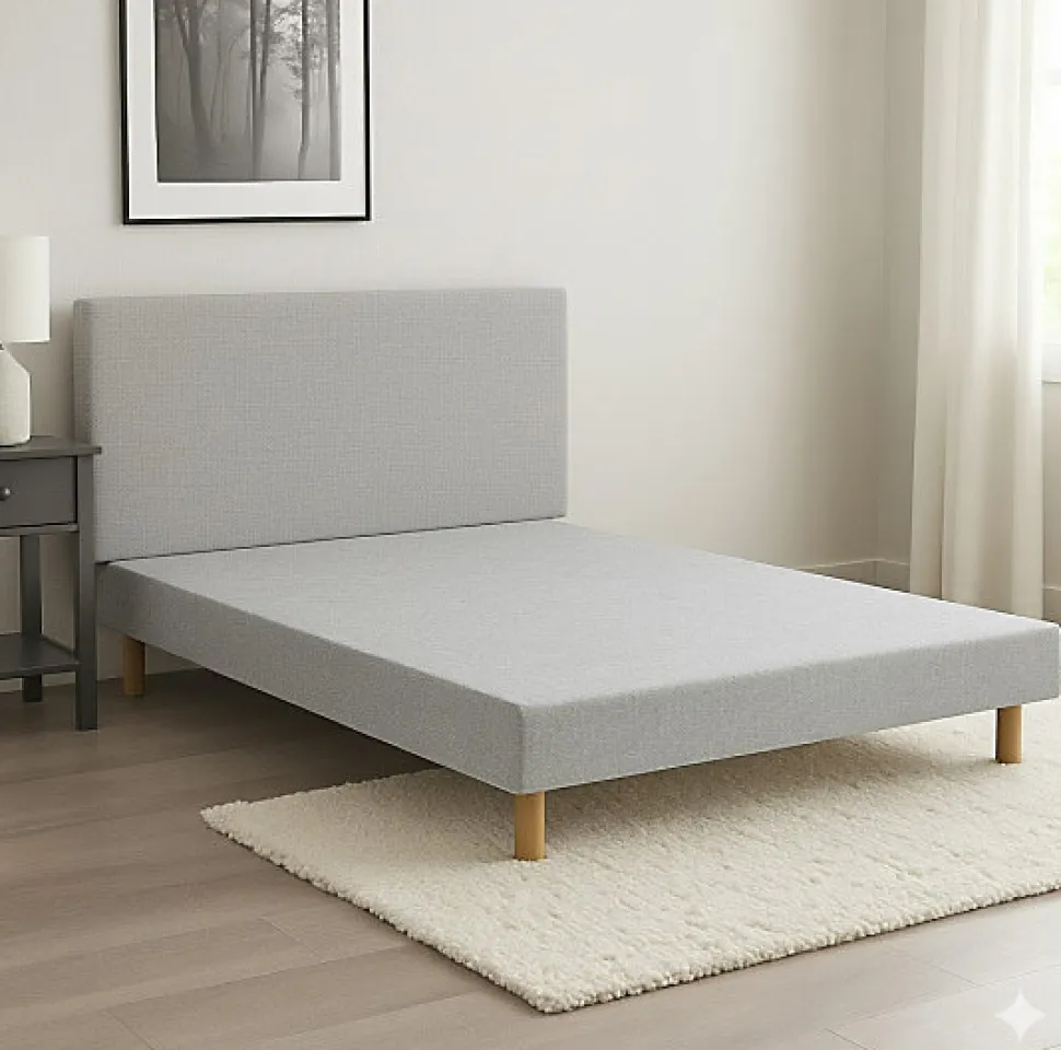 Sommier Essenzia TRADITION GRAPHIC 13cm Blanc 140x200 Lattes