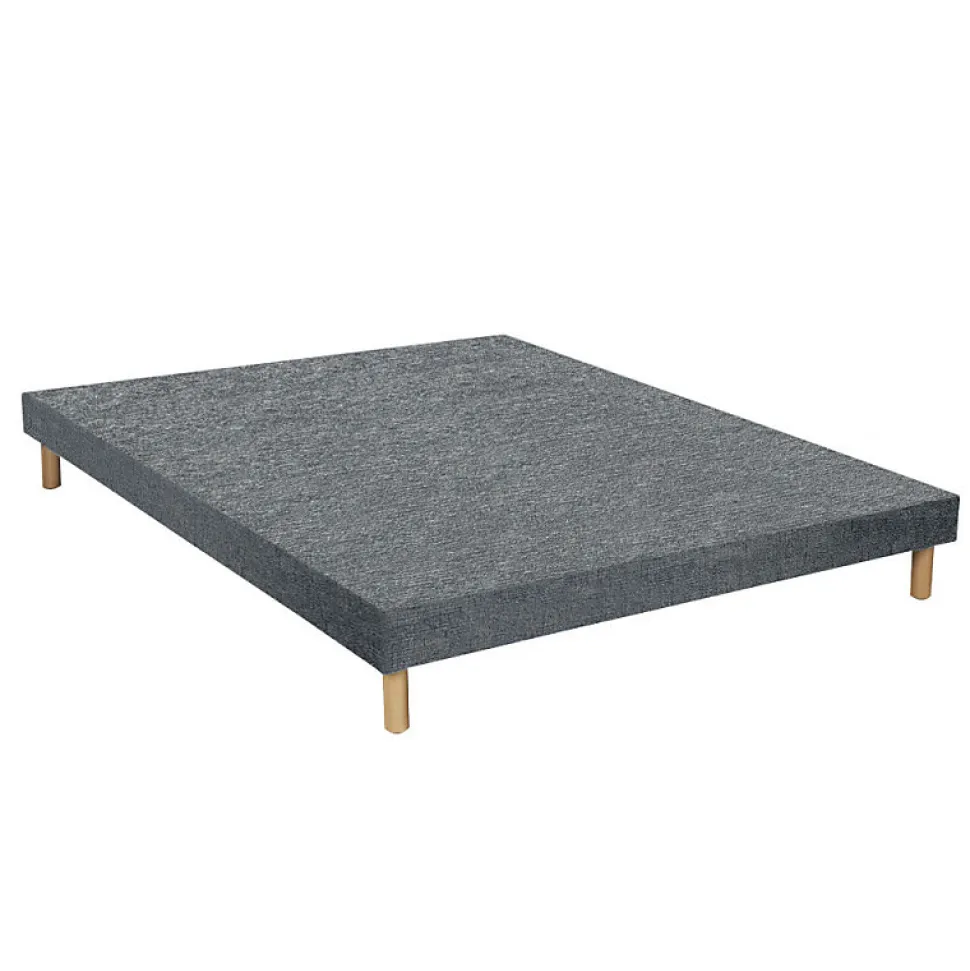 Sommier Essenzia TRADITION GRAPHIC 13cm Couleur 140x210 Anthracite Lattes