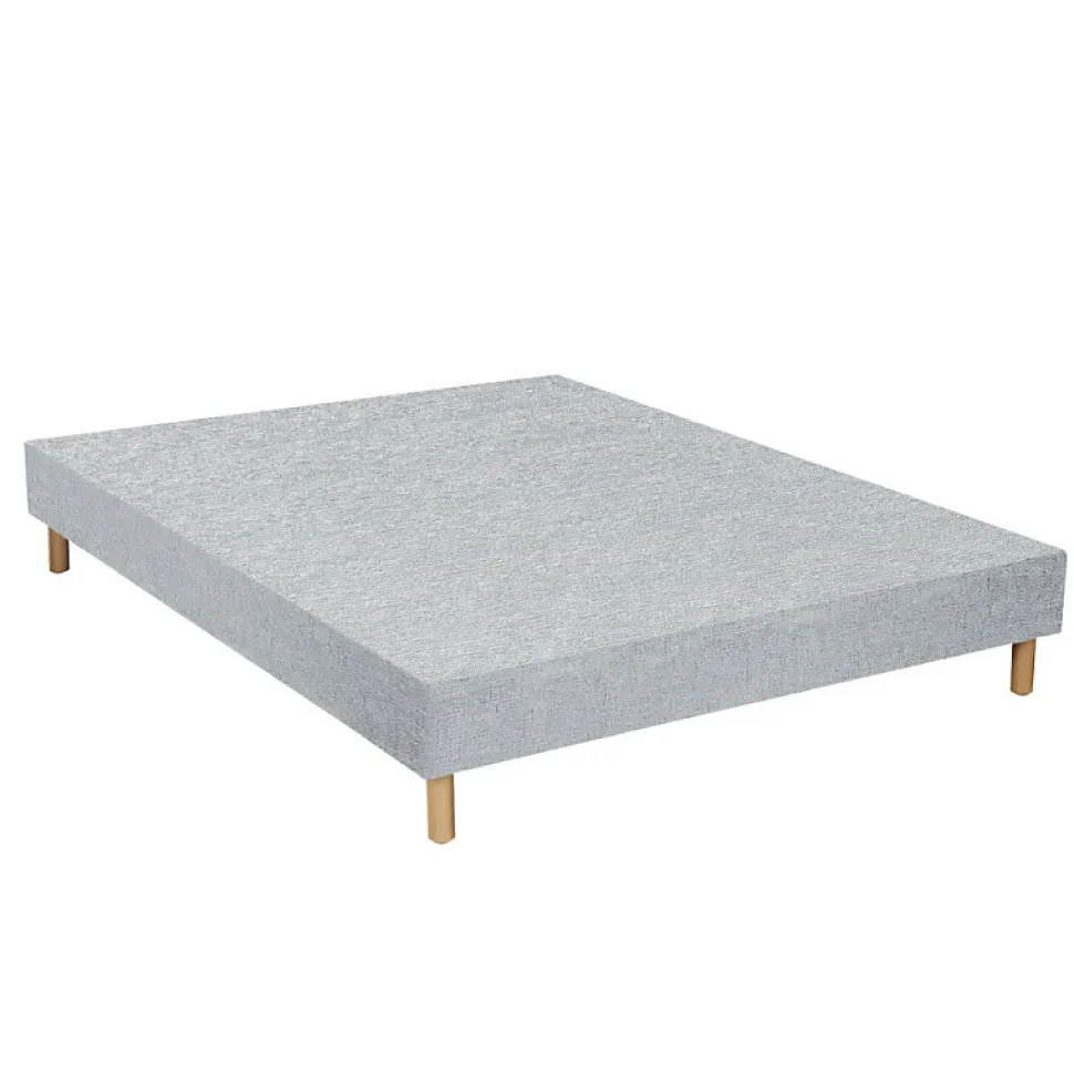 Sommier Essenzia TRADITION GRAPHIC 19cm Couleur 70x200 Anthracite Lattes