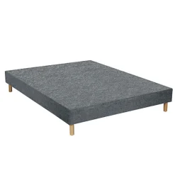 Sommier Essenzia TRADITION GRAPHIC 19cm Blanc 160x190 Lattes