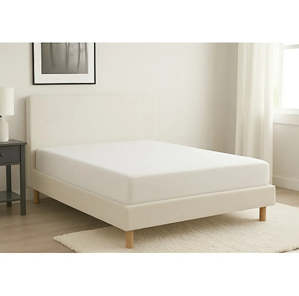 Sommier Essenzia TRADITION GRAPHIC 19cm Blanc 160x190 Lattes