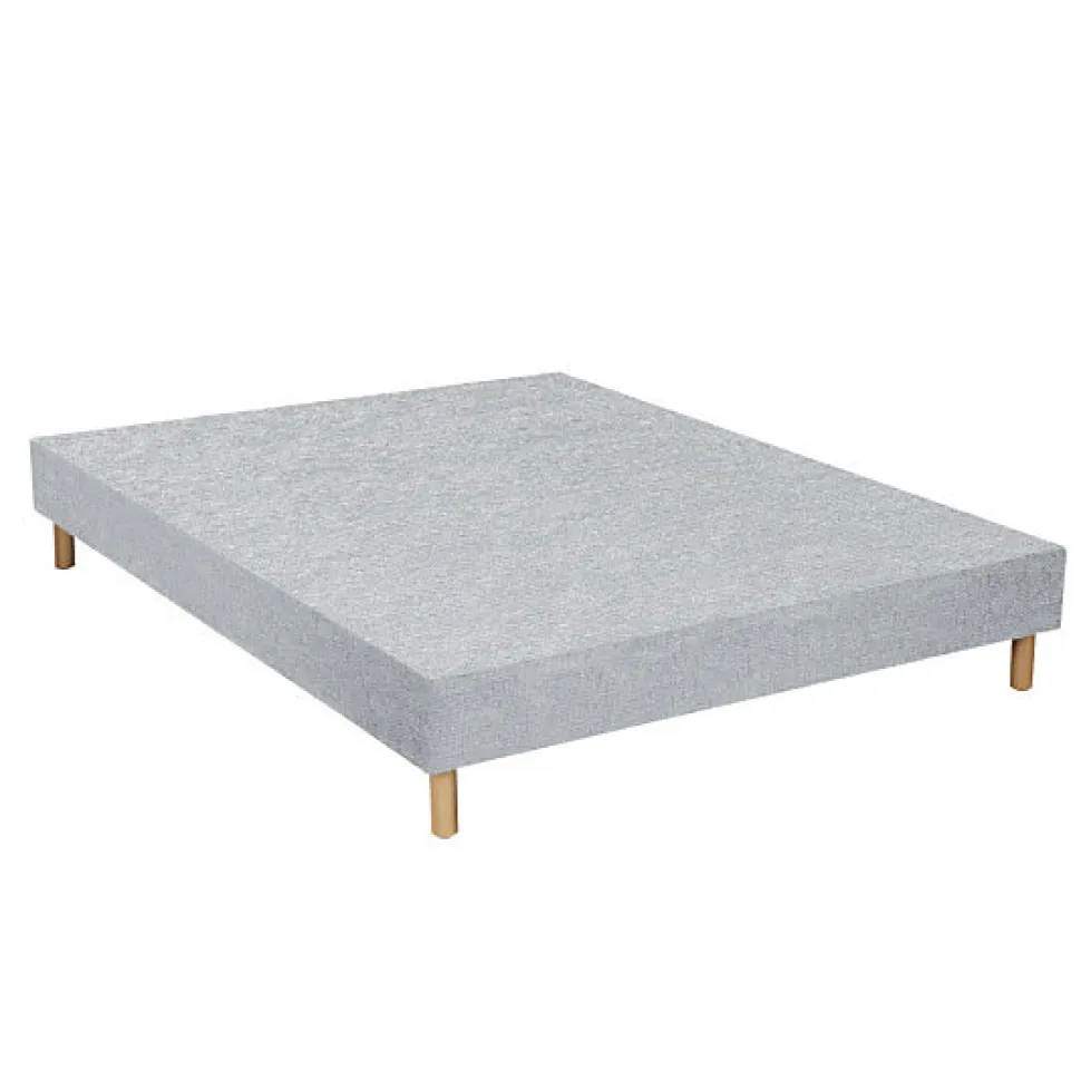 Sommier Essenzia TRADITION GRAPHIC 19cm Blanc 150x190 Lattes