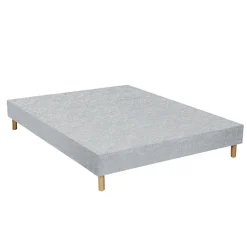 Sommier Essenzia TRADITION GRAPHIC 19cm Blanc 100x190 Lattes