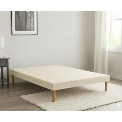 Sommier Essenzia TRADITION GRAPHIC 13cm Couleur 2x90x200 Beige Lattes