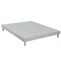 Sommier Essenzia TRADITION GRAPHIC 13cm Couleur 140x200 Anthracite Lattes