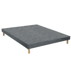Sommier Essenzia TRADITION GRAPHIC 13cm Couleur 140x200 Anthracite Lattes