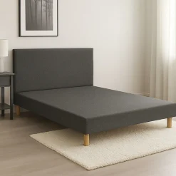 Sommier Essenzia TRADITION GRAPHIC 13cm Couleur 140x190 Anthracite Lattes