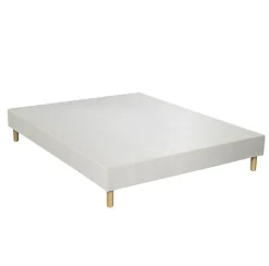 Sommier Essenzia TRADITION GRAPHIC 19cm Blanc 150x200 Lattes