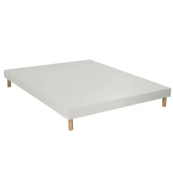 Sommier Essenzia TRADITION GRAPHIC 13cm Couleur 140x200 Gris clair Lattes