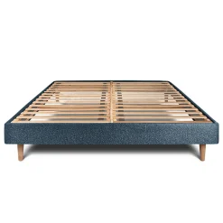 Sommier Kit Bouclette Bleu 180x200 H29cm