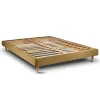 Sommier Kit Tissu Jaune 160x200 H29cm