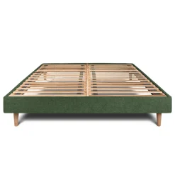 Sommier Kit Tissu Vert 180x200 H29cm
