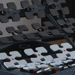 Sommier électrique à plots et matelas 100% latex 2x90x200