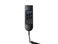 Sommier électrique de relaxation déco 2x78 plots - 2 x 90 x 200 cm - Chêne naturel - NAFURI de YSMÉE