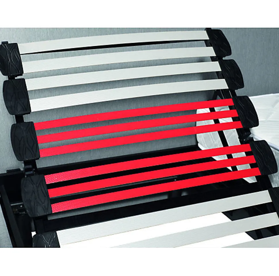 Sommier électrique Epeda HORIZON 80x200 Chiné Drak Grey Lattes